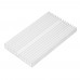 3pcs 100x60x10mm Short Toothed Aluminum Alloy Heat Sink Radiator