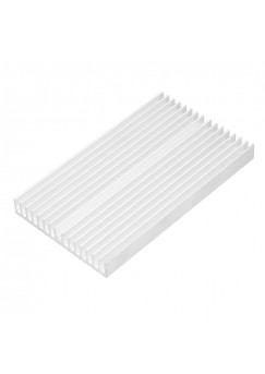 10pcs 100x60x10mm Short Toothed Aluminum Alloy Heat Sink Radiator