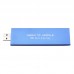 USB3 0 TO M 2 NGFF SSD External Enclosure 22mm   30mm   42mm   60mm  80 mm Storage Case Adapter Aluminium