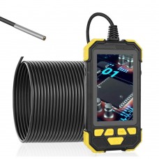 3 9mm 1080P HD Lens Borescope Camera 4 3 Inch IPS Industrial Ultra  Clear Pipeline with Screen Automotive Professional Industrial Borescope Waterproof Hard Wire