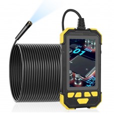5 5mm 1080P HD Lens Borescope Camera 4 3 Inch IPS Industrial Ultra  Clear Pipeline with Screen Automotive Professional Industrial Borescope Waterproof Hard Wire