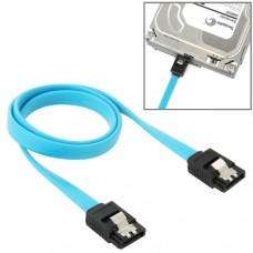 7 Pin SATA 3 0 Female to 7 Pin SATA 3 0 Female HDD Data Cable  Length  50cm  Blue