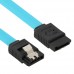 7 Pin SATA 3 0 Female to 7 Pin SATA 3 0 Female HDD Data Cable  Length  50cm  Blue