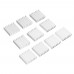 50Pcs 14x14x4mm Aluminum Radiator Chip Heat Sink