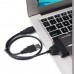 Double USB 2 0 to SATA Hard Drive Adapter Cable for 2 5 inch SATA HDD   SSD