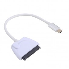 USB  C   Type  C To 22 Pin SATA Hard Drive Adapter Cable Converter  Total Length  about 23cm