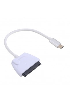 USB  C   Type  C To 22 Pin SATA Hard Drive Adapter Cable Converter  Total Length  about 23cm