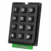 12 Key MCU Membrane Switch Keypad 4 x 3 Matrix Array Matrix Keyboard Module For Arduino