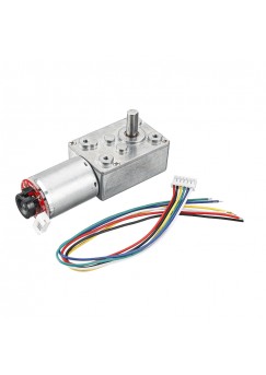 Machifit GW370 DC 6V 1 10 30 50RPM Mini  turbine Rod Geared Motor With Encoder For Automatic Sprayer