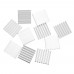 200Pcs 14x14x4mm Aluminum Radiator Chip Heat Sink