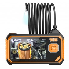Inskam113  1 Single  len 1 5 10M Borescope HD 1080P Hard Wire 4 3  inch Large Screen   IP67 Waterproof for Car Sewer Air Conditioner Mechanical Maintenance