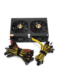 3450W Miner Power Supply 140mm Cooling Fan ATX 12V Version 2 31 Computer Power Supply Mining